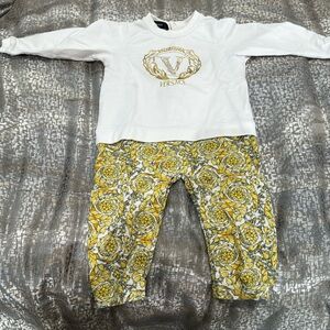 Versace bodysuit 12m 18 months.
